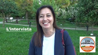 quotCON FOSSALTAquot ANNAMARIA AMBROSIO SINDACO LINTERVISTA [upl. by Hnao]