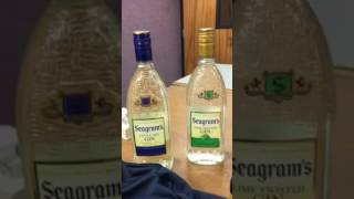 Seagrams GinMy Go To Gin [upl. by Hewart754]