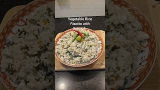 Vegetable Rice Risotto with Spinach [upl. by Nored]