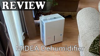 Midea 50 Pint Dehumidifier  Review 2022 [upl. by Ytte]