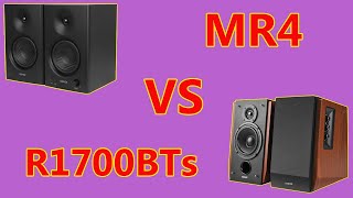 Edifier MR4 VS Edifier R1700BTs [upl. by Mathre]