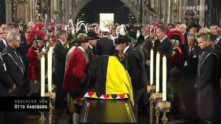 Otto von Habsburg Funeral [upl. by Ahsital]