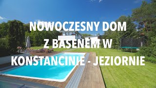 NOWOCZESNY DOM Z BASENEM W KONSTANCINIE  JEZIORNIE [upl. by Gert]