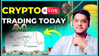 CRYPTO LIVE TRADING BASED ON PRICE ACTION BITCOIN LIVE SCALPING 09 nov 2024 btc live shivam0319 [upl. by Nosreme]