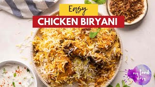 Easy Chicken Biryani [upl. by Giulietta]