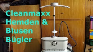 Cleanmaxx automatischer Hemden und Blusen Bügler  Nie wieder Falten [upl. by Eseilanna]