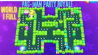 Story mode PACMAN Battle royale Full world 1 [upl. by Eilrahc]