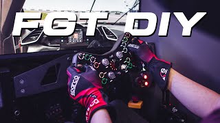 FGT DIY Steering Wheel  Ferrari 488 GTE Testing at the Nürburgring [upl. by Starla]