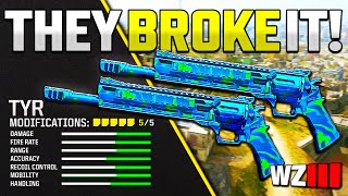 the NEW Akimbo TYR is THE MOST BROKEN gun in Warzone HISTORY MW3 [upl. by Ettenan]