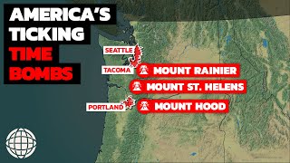 Why Mount Rainier Is The United States Most Dangerous Volcano [upl. by Ailecnarf347]