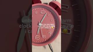 UNBOXING A NEW ALARM CLOCK⁉️unboxing unboxingvideo alarmclock aesthetic preppy amazon fypシ゚ [upl. by Oicnedif434]