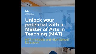 Unlock your Potential with a Master of Arts in Teaching MAT [upl. by Rifkin]