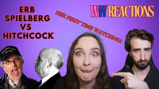 Couple Reacts to Epic Rap Battles of History  Steven Spielberg vs Alfred Hitchcock [upl. by Moynahan]