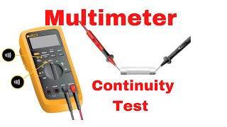 Continuity Test   Continuity Test with Multimeter  Continuity Test of Cables multimeter cable [upl. by Neeruam]