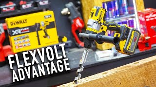 NEW 18v FlexVolt Advantage XR Brushless Hammer Drill Driver DCD999 [upl. by Ydnelg]