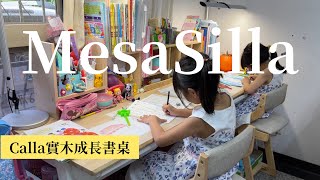 MesaSilla Calla 實木成長書桌｜使用一年半心得分享 [upl. by Noelani]