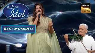 Indian Idol S13  Shreya और Pyarelal जी का quotEk Pyar Ka Naghma Haiquot पर एक Special Act  Best Moments [upl. by Sulamith403]