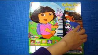 Dora the Explorer PlayASong Book Follow the Music 朵拉音樂有聲書操作書 【🎈愛米粒小舖】 [upl. by Alraep]