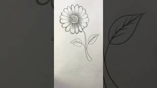 Easy sunflower 🌻 easydrawacademy drawiteasy drawingideas easystepbystep [upl. by Adaynek]