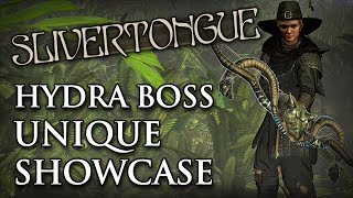 Path of Exile SLIVERTONGUE  Unique Harbinger Bow Showcase Hydra Guardian Drop [upl. by Leacim]