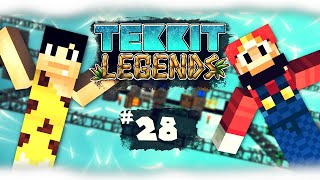 TEKKIT LEGENDS  FABBRICA DI DIAMANTI INDUSTRIALI x5  028 [upl. by Kellby]