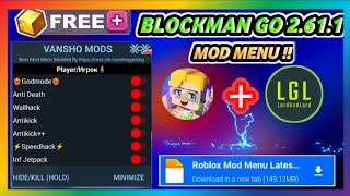 Blockman Go Mod Menu 2024  Mod Apk  No Game Guardian Fly Speed Antiban  Vansho Gaming [upl. by Nnor]