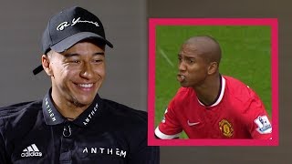 Jesse Lingard On The Famous Ashley Young Bird Poo Incident [upl. by Banyaz887]