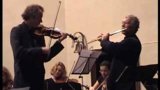 Rigoletto Fantaisie  Doppler  Marc Grauwels flute JF Molard violin and Brussels Virtuosi [upl. by Oilalue]