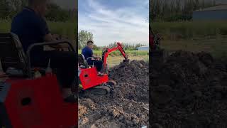 Multifunctional farmland mini excavator can replace various tools excavator excavators [upl. by Suirad]