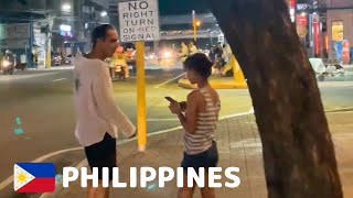 2023 PHILIPPINES  Nightlife in Cebu City  Walking Street is more Fun at Night [upl. by March]