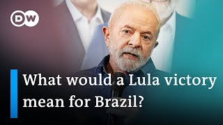 Bolsonaro and Lula go head to head in final debate  DW News [upl. by Yelram]