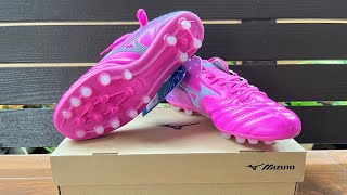 Mizuno Morelia Neo 3 Pro AG Pink [upl. by Assile344]