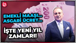 SSK BağKur memur emeklileri ve asgari ücretliler İşte yeni yıl tahmini maaş zamları [upl. by Ehtyde]