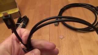 AmazonBasics HighSpeed HDMI to Micro HDMI Cable Review [upl. by Dodie]