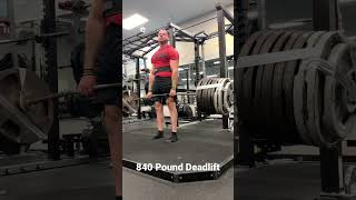 840 Pound Deadlift Hey [upl. by Chilcote541]