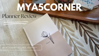 Planner Review Let’s Bloom by MyA5Corner [upl. by Retsila]