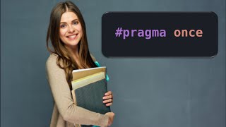 PRAGMA ONCE EXPLAINED  how to use pragma once  pragma c pragma in c programming [upl. by Norbel]