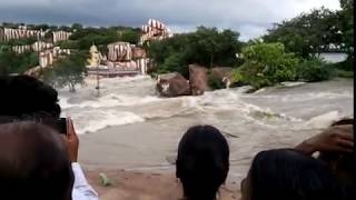 edupayala under water flood medak [upl. by Nel]