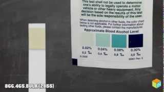 ALCO SCREEN 2 minute Saliva Test for Blood Alcohol CLIA WAIVED [upl. by Body]