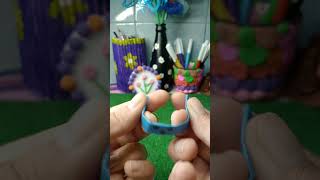 paper 💍 ring diypaperart papercrafts tutorialfunnyring [upl. by Elinore]