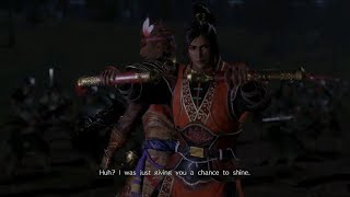 Ling Tong saves Gan Ning from Shamoke Ling Tongs ending Dynasty Warriors 9 [upl. by Ennylhsa128]