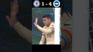 Chelsea vs Brighton 🤯 Premier League 🔥football youtube shorts [upl. by Retsek]