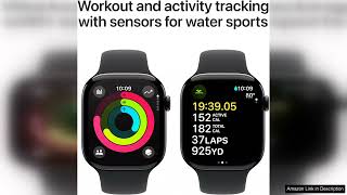 Apple Watch Series 10 GPS 46mm case Smartwatch with Jet Black Aluminium Review [upl. by Rector]