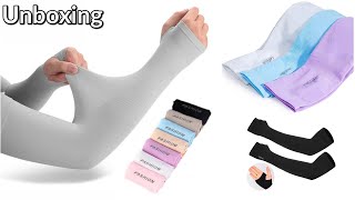 Protect Your Skin with THESE Sun Protection Arm Covers  Unboxing [upl. by Nonnaer]