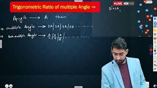 🔴 Live Trigonometric Ratio of Multiple Angle jeeadvanced Sonu2002 BYJUS2002 byjus2002 [upl. by Yregerg714]