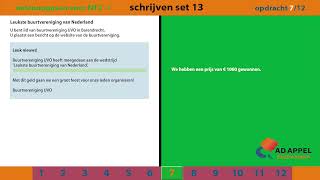 Staatsexamen B1  Examenopgaven Set 13 – Schrijven [upl. by Hsur]