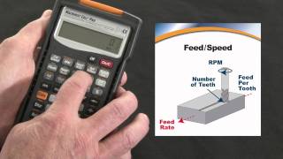 Machinist Calc Pro Feed and Speed How To Calculate [upl. by Jenna]