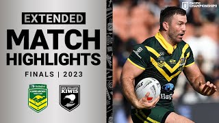 Kangaroos v New Zealand Kiwis  Extended Highlights  Pacific Championships 2023  NRL [upl. by Misha]