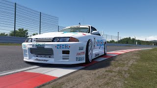 Assetto Corsa JGTC 1994 Nissan Skyline R32 at Suzuka T Suzuki hotlap [upl. by Etireuqram909]