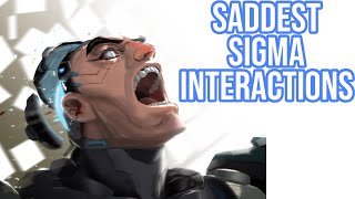 Sigmas Depressing Interactions  Overwatch 2 [upl. by Adnilemre]